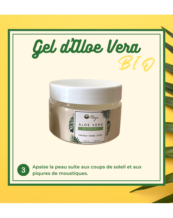 Gel natif d'Aloe Vera BIO