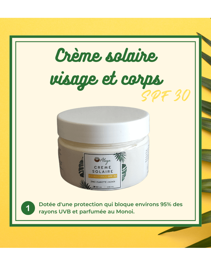 Sunscreen SPF 30 with monoi...